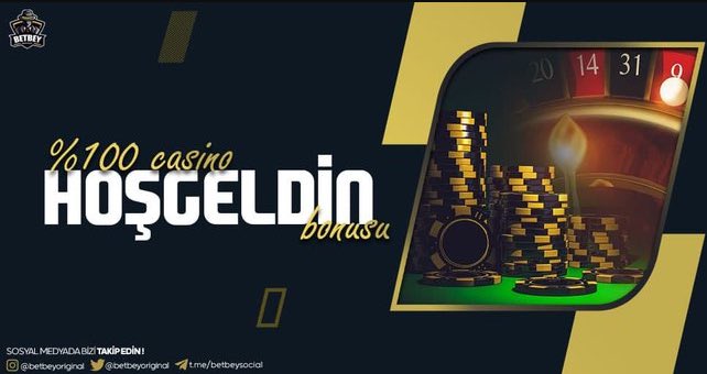 BetBey %100 Casino Hoş Geldin Bonusu